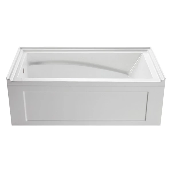 White Apron Skirt Bath Tub