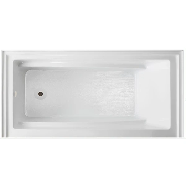 White Apron Skirt Bath Tub