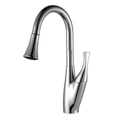 Единична дръжка сваляне на кухненския кран