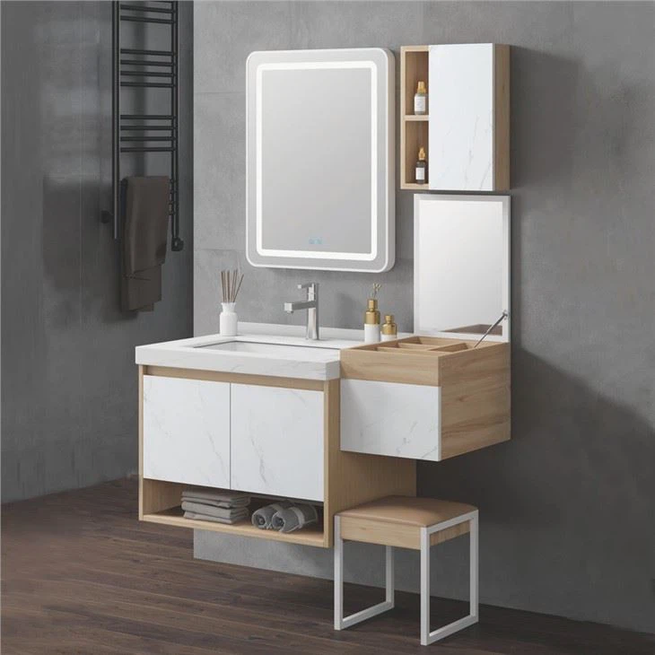 tall white bathroom cabinet